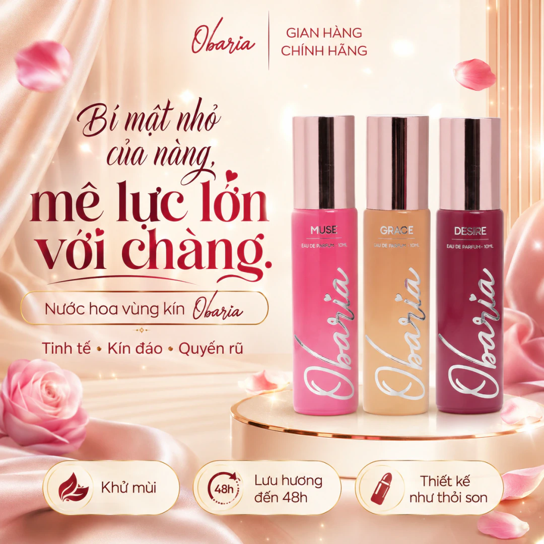 Obaria Muse hương thơm dịu mát